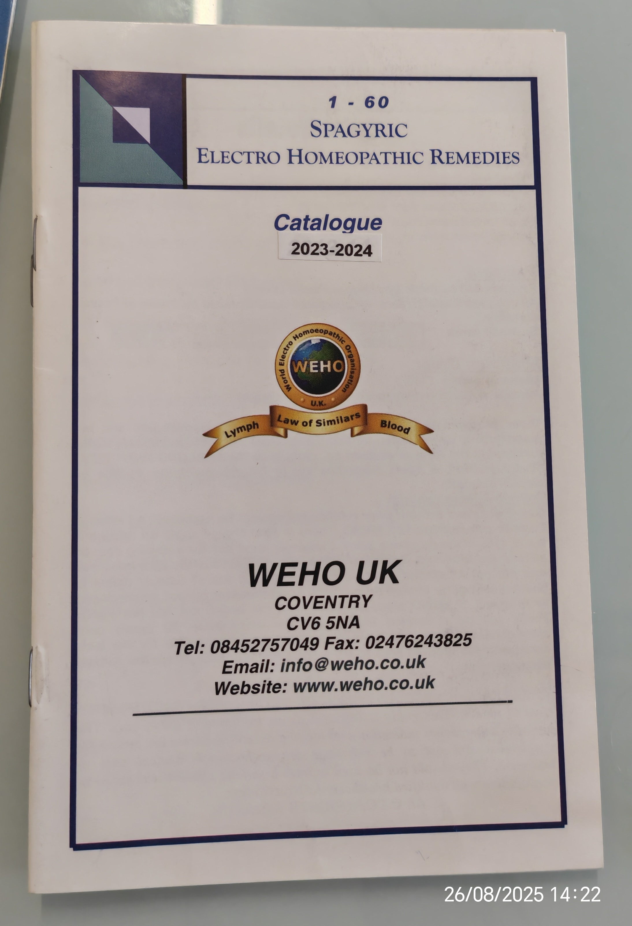 Electro Homeopathic Specific (First edition)